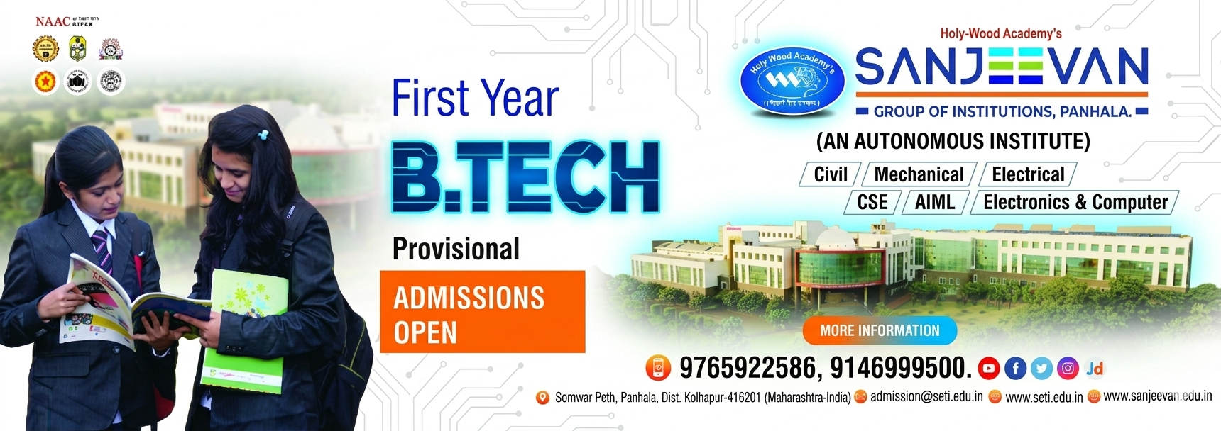 Provisional Admissions Open 2026-27